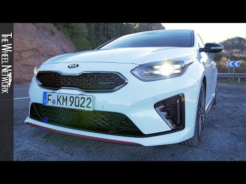 2019 Kia Ceed GT | Fusion White | Driving, Interior, Exterior