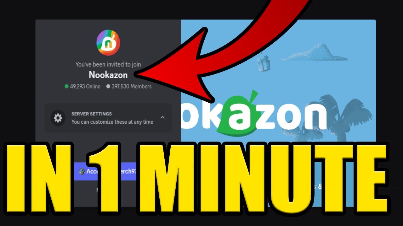 HOW to JOIN NOOKAZON DISCORD SERVER ✅PC & MOBILE✅