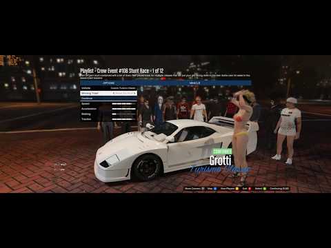 GTA Online Racing Fast Crew Event 106 - PsyTrance music