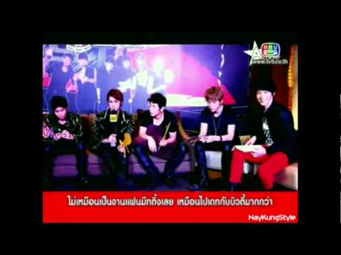 120205 BEAST - TKN FanMeeting in Thailand Exclusive Interview EP2 Asian Countdown