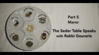 The Seder Table Speaks Part 5