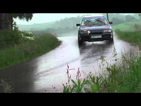 Artur Okas - Opel Astra GSI - 2 runda SZK " Wyścig na Świnię " Zwiernik -- Łosie 26-05-2013