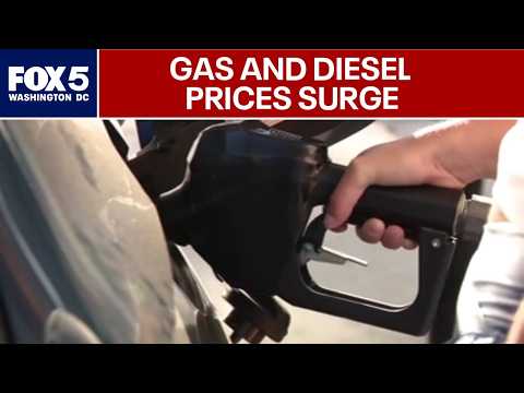 Gas and diesel prices surge amid Middle East conflict