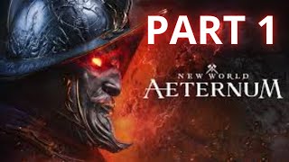New World Aeternum PS5 Gameplay Walkthrough Part 1 (Full Game)