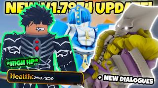 [YBA] All NEW Changes, Dialogues and Balances in Update V1.7974!