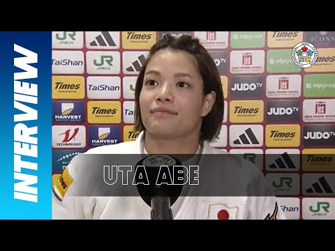Uta ABE (JPN) - Winner in the -52 kg