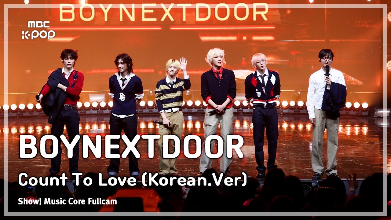 BOYNEXTDOOR / Count To Love (Korean Ver.)