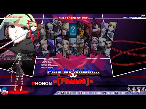 UNDER NIGHT IN-BIRTH Exe-Late-CL-R [GamePlay!!!] {PART1 - {ARKADE} [Phonon] (SHION) 😄🐲🎮🇵🇹