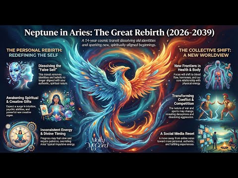 Life Changing Themes With Neptune in Aries in 2026 ~ Creativity, Psychic Gifts, Competition, Fire