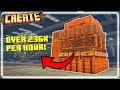 World S Most OVERPOWERED Create Mod Cobblestone Generator