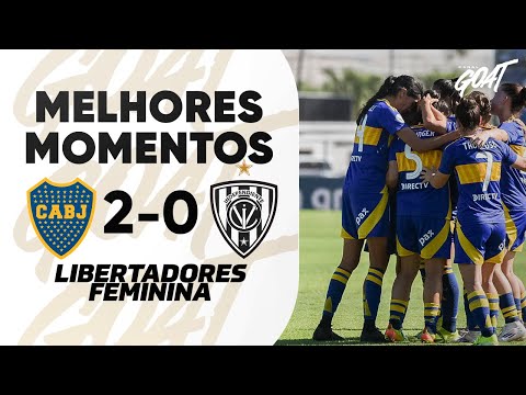 Gols e lances de Boca Juniors x Independiente del Valle
