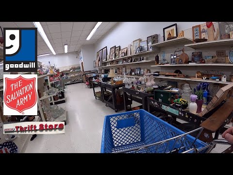 Join me as I hunt for Thrift Store Bargains
