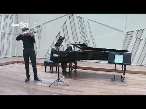 Dawid Kasprzak - Menuhin Competition Richmond 2021, Junior First Rounds