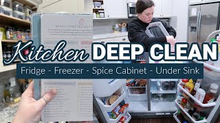 2023 Kitchen Deep Clean | Kitchen Organization