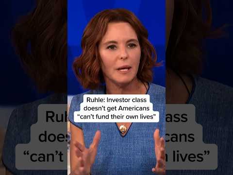 Ruhle: Investor class doesn't get Americans 'can't fund their own lives'