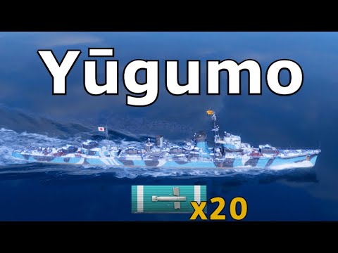 World of WarShips Yūgumo - 3 Kills 302K Damage