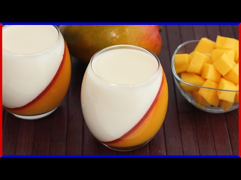 ITALIAN Mango Panna Cotta Dessert