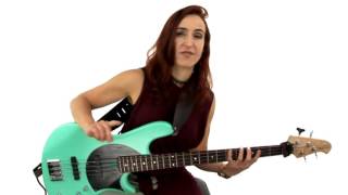 Bass Guitar Lesson - #7 Technical Exercises - Ariane Cap