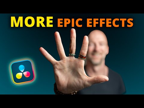 5 MORE Epic Effects | 120 Seconds | Davinci Resolve