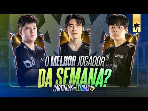 A MELHOR PERFORMANCE DE UM JOGADOR NO CBLOL 2026 - CARTINHAS DAS LENDAS