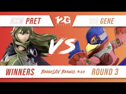 BrookLAN Brawls 64 - NXM | pret (Lucina) v. 12G | Gene (Falco) - Winners Round 3
