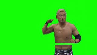 Kazuchika Okada DJ green screen