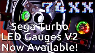 Sega Turbo LED Gauges Upgrade Kits & Installation Video