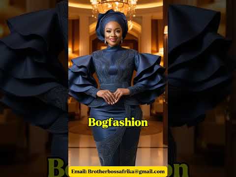 AFRIKANISCHE MODE-KLEIDUNGSSTILE FÜR MUSLIMISCHE DAMEN