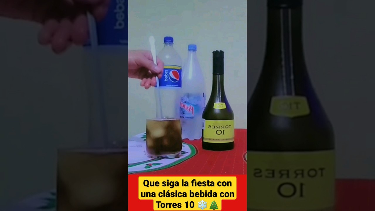 ¿COMO PREPARAR UNA RAPIDA Y EXQUISITA TORRES 10 #short #bebida #impo