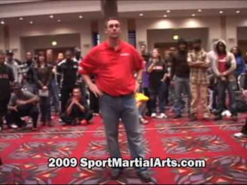 Willie Hicks v Ryan McGriff - Men's LW point sparring - 2009 Amerikick Internationals