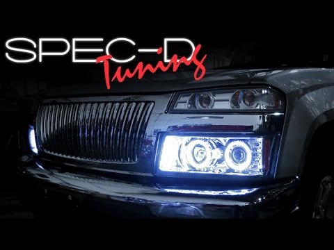 SPECDTUNING INSTALLATION VIDEO: 2004 -2011 CHEVY COLORADO GMC CANYON HEADLIGHTS