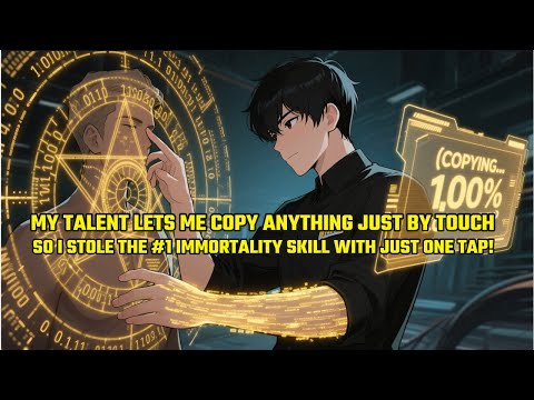 My Talent Lets Me COPY ANYTHING Just By Touch,So I Stole The #1 Immortality Skill With Just ONE Tap!