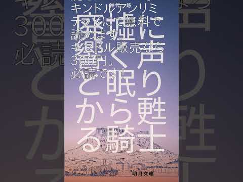 書籍紹介：廃墟に響く声と眠りから甦る騎士