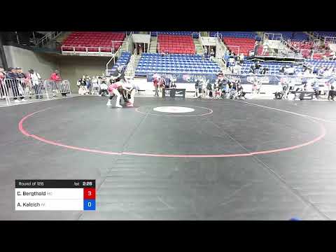 122 Lbs Round Of 128 - Callie Bergthold, Missouri Vs Anna Kalcich, Pennsylvania 4fad