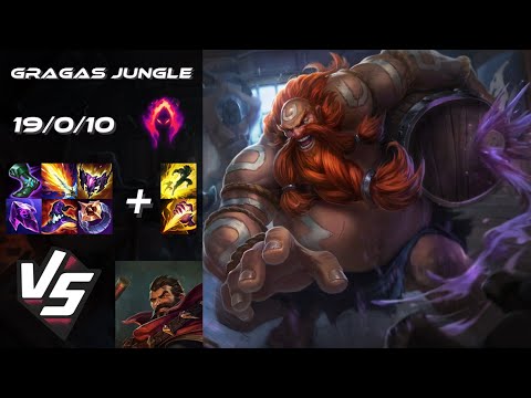 Gragas Jungle vs Graves - NA Challenger Patch 14.5.1