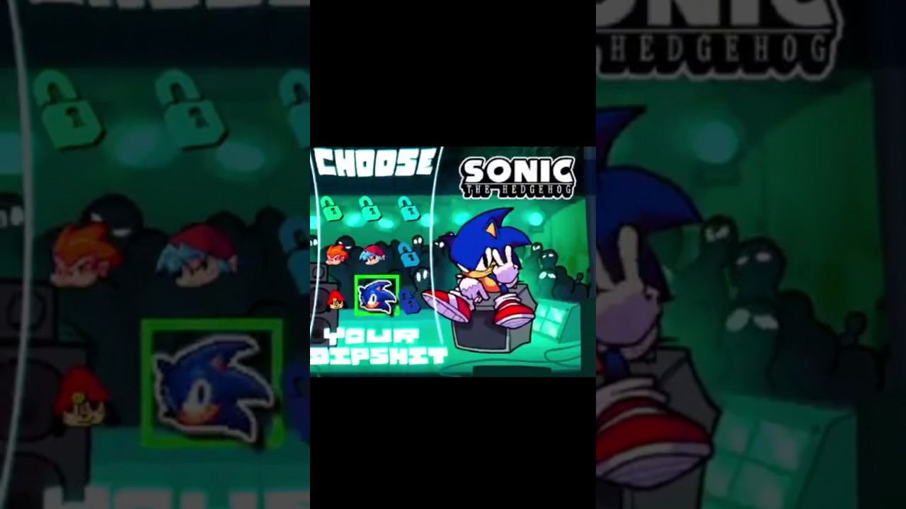 Playable Sonic...#fridaynightfunkin