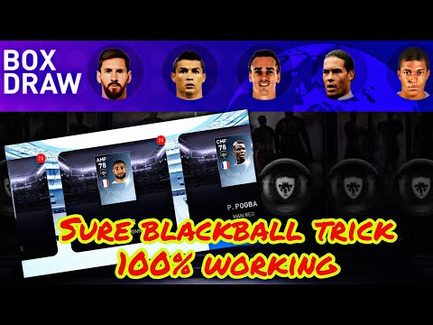 How to get sure blackball in european championship stars boxdraw |100% Working | Pes 2019