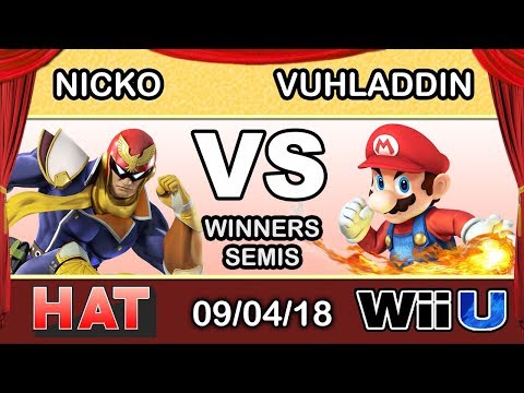 HAT 37 - FAD | Nicko (Captain Falcon) Vs. Vuhladdin (Mario) Winners Semis - Smash 4