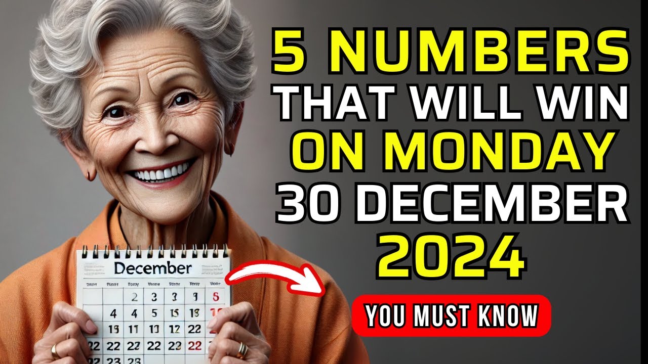 Lucky Numbers: 5 NUMBERS TO WIN JACKPOT on Tuesday 25th DECEMBER 2024 | Buddhist Philosophy