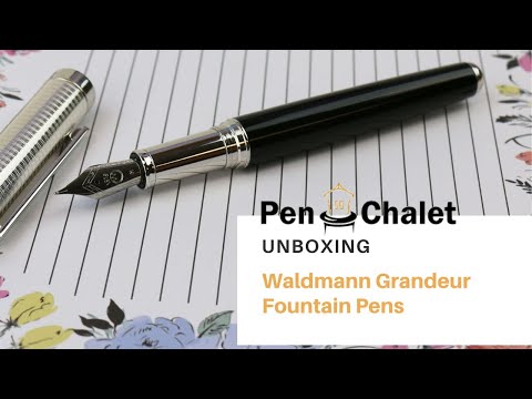 Experience the Luxury: Waldmann Grandeur Fountain Pen Revealed