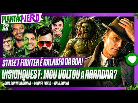 MCU VOLTOU A AGRADAR? + STREET FIGHTER É GALHOFA DA BOA + HALO COM CAPACETE – Plantão Nerd. #022