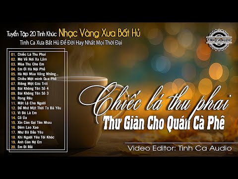 Chiếc Lá Thu Phai - Tình Khúc Mùa Thu Hoài Niệm Lãng Mạn Hay Nhất | Tuyển Chọn Bản Tình Ca Xưa Hay