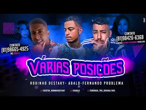 MC ABALO, ROBINHO DESTAKY E FERNANDO PROBLEMA   VARIAS POSIÇÕES ÁUDIO OFICIAL