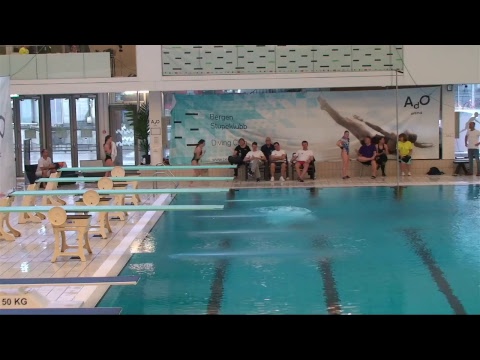 Bergen Open 2018 - A Girls 1m