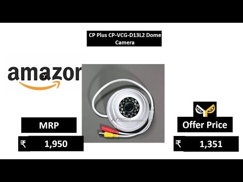 2.4 mp cp plus cp-vcg-d13l2j cctv dome camera, for indoor us...