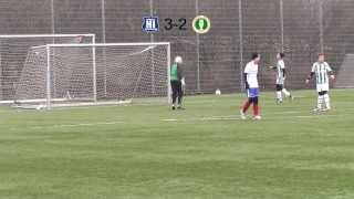 preview picture of video 'Herlev IF1 - AB 2, U13, træningskamp, feb. 2014'