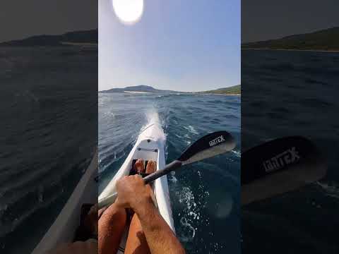 Fun times are the downwind surfski paradise.