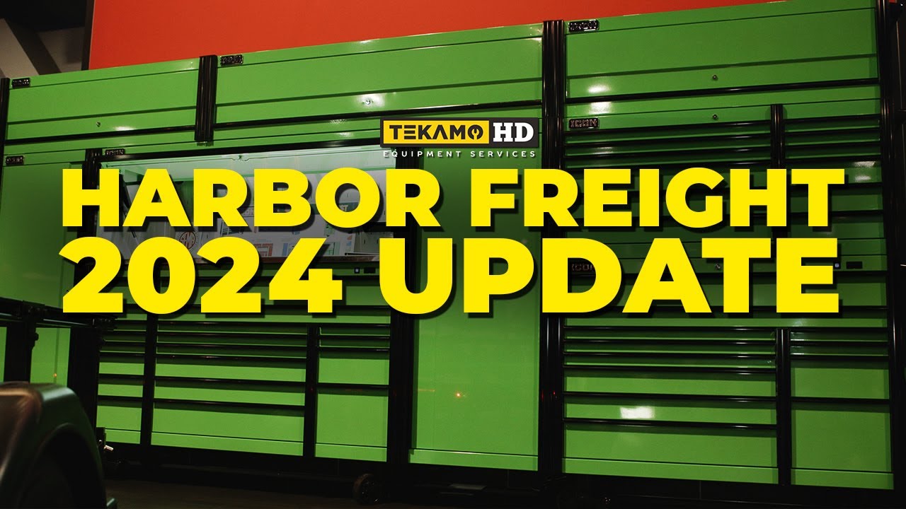 US General Boxes, ICON Tools, Battery & Air Tools - HARBOR FREIGHT @ SEMA 2023