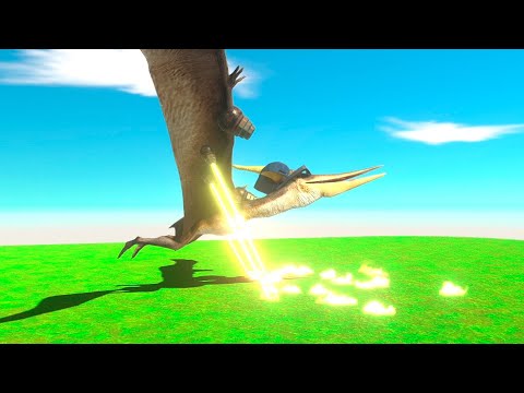 Cool Pteranodon Flexing vs EVERY UNIT   Animal Revolt Battle Simulator