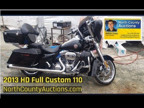NCauctions.com Auctioning 2013 Harley Davidson Full Custom 110 Screaming Eagle